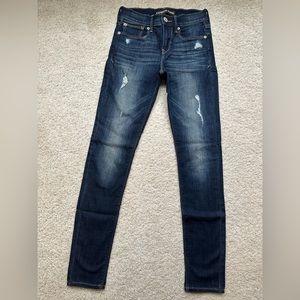 Express Distressed Jeggings